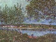 Alfred Sisley Weg der alten Fahre in By china oil painting artist